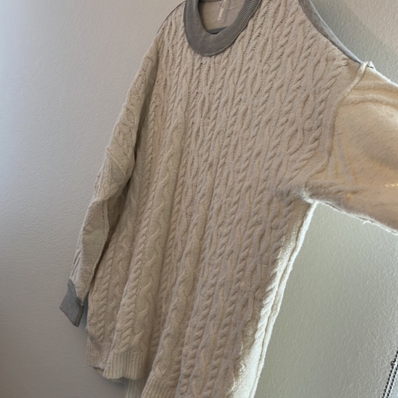 Free people Olympia sweater tunic sz L - Picture 9 of 16